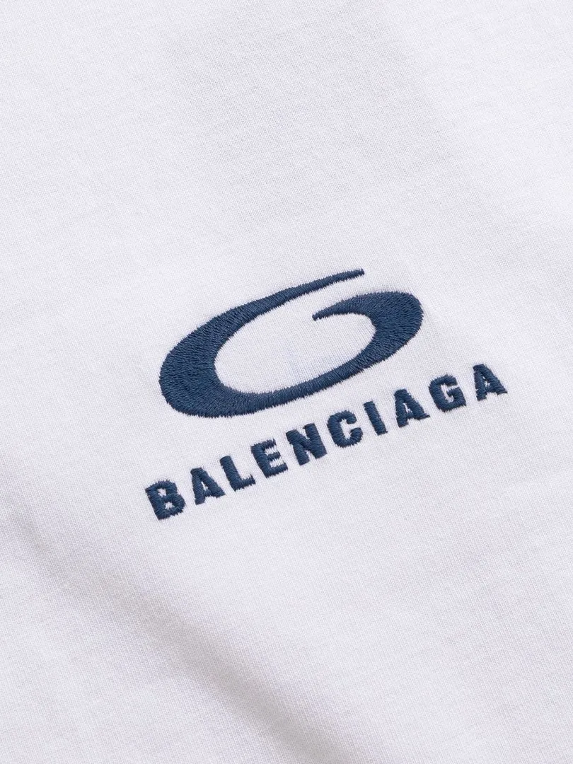 P100✨🔥 [balenciaga] 2026FW short-sleeved T-shirt Premium 26s double yarn 300g fabric, washed with Ma Liang distressed process Color: washed black, washed white, washed Khaki Size: S M L XL 2XL